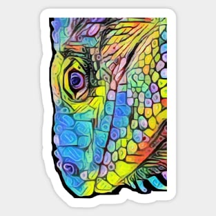 Cartoon reptile Sticker